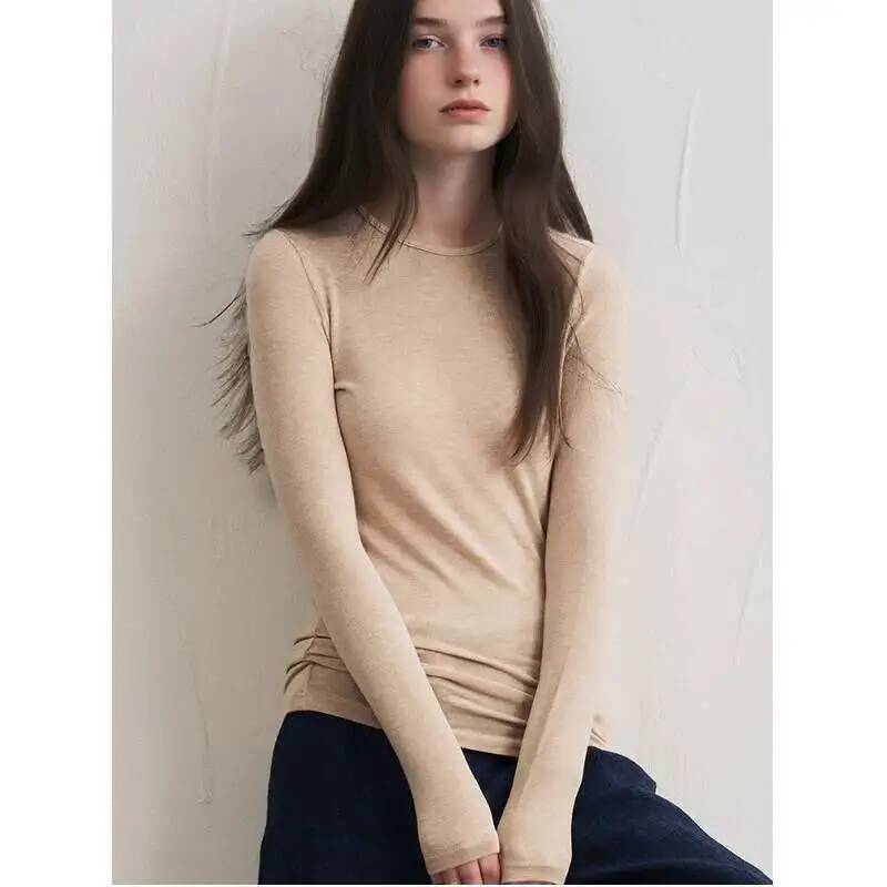 Blouses - Maglietta a Maniche Lunghe in Misto