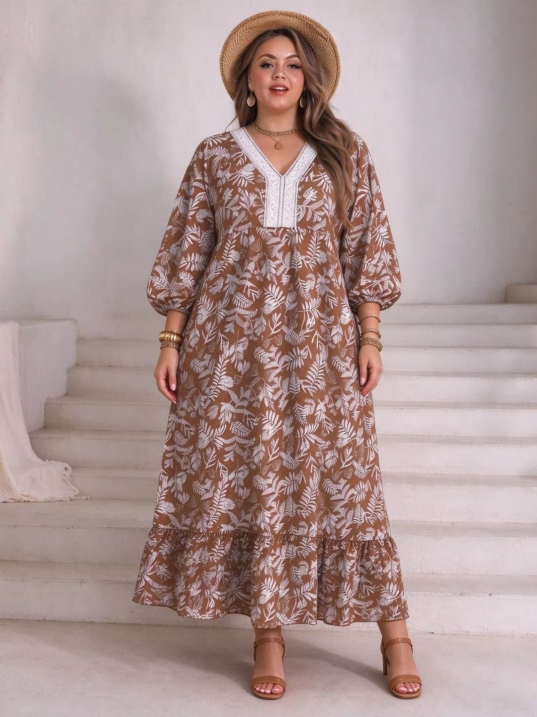 Abito lungo da donna taglie fo - Boho Summer Beach Maxi Dress recensione e prezzo