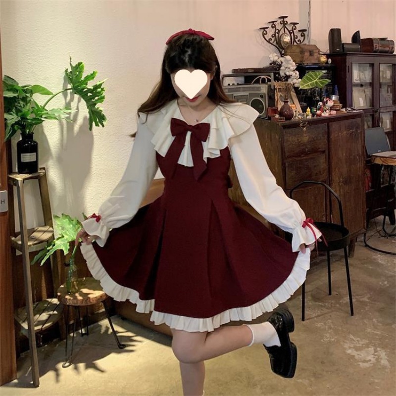 2025 Nuovo Coreano Dolce Vesti - Korean Style A Line Shirt Dress recensione e prezzo