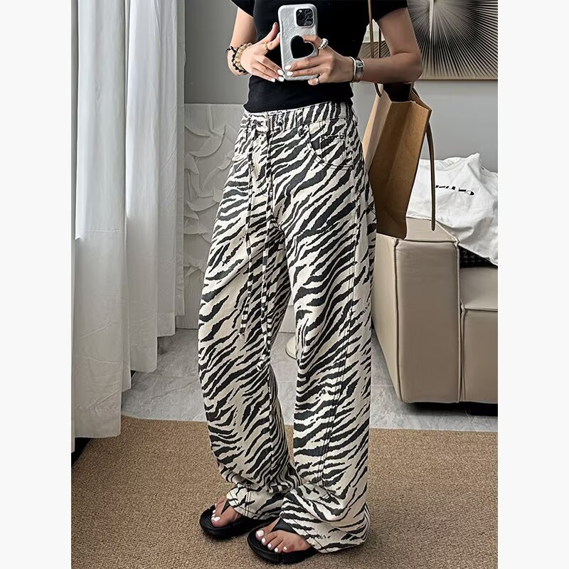 Jeans da donna con motivo zebr - Jeans recensione e prezzo