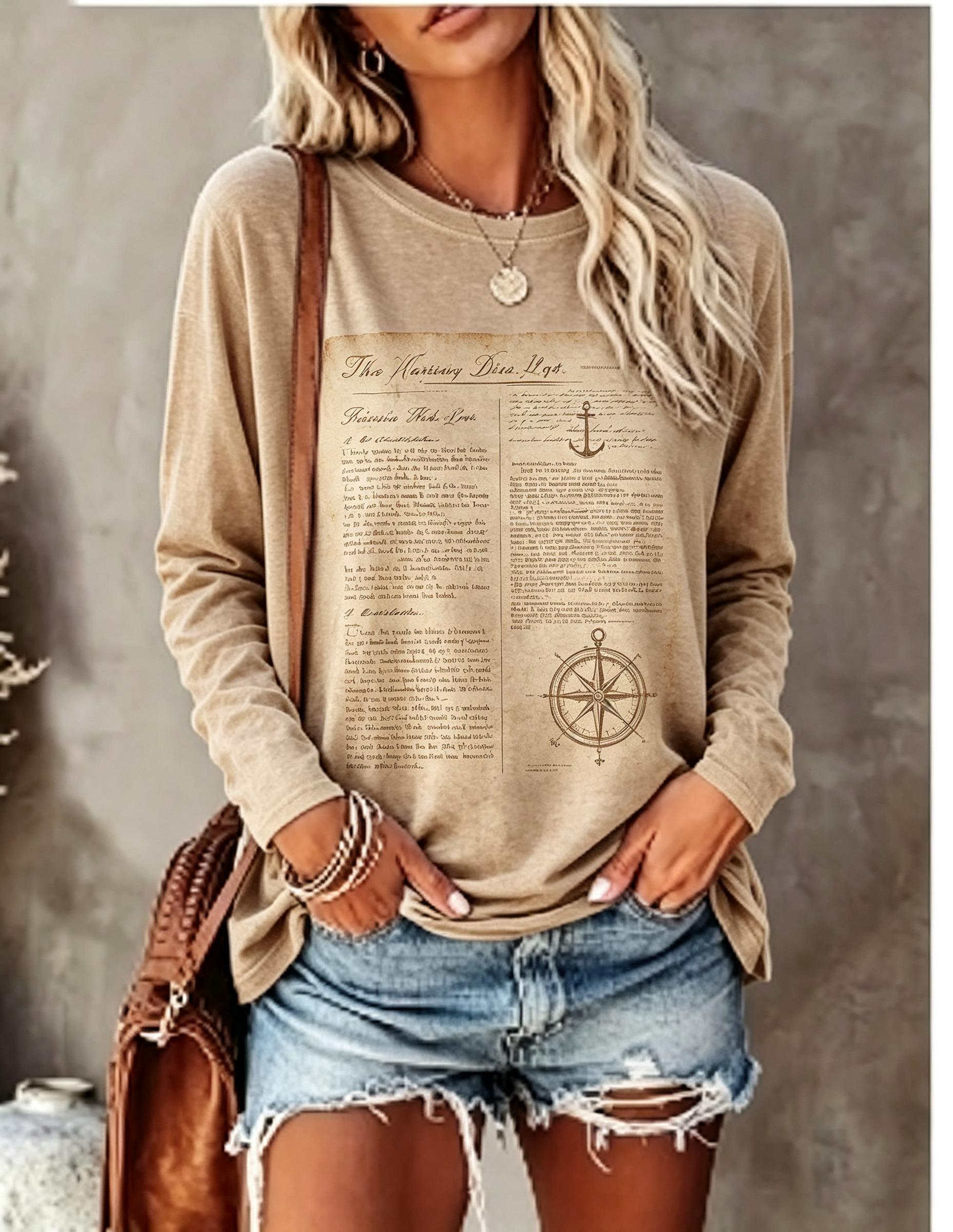 Maglietta a maniche lunghe da  - Blouses recensione e prezzo